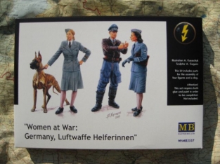 MB.3520  Woman at War: Germany, Luftwaffe Helferinnen